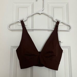 Everlane Re New Bra Dark Tan Size Small